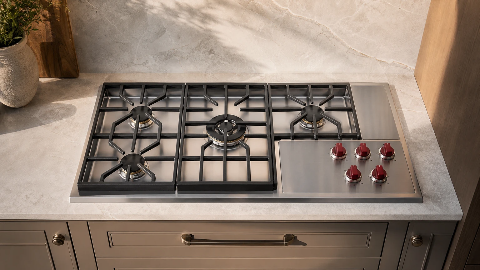 Luxury cooktop diagnostic visit in Riverside