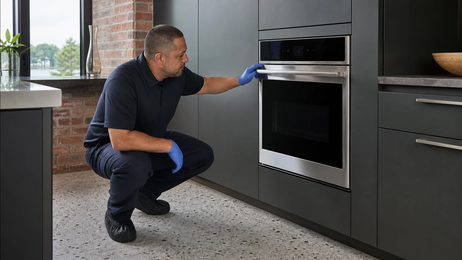 Built-in wall oven diagnostic visit in Riverside